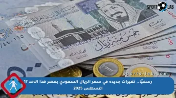 رسميًا.. تغيرات جديدة في سعر الريال السعودي بمصر هذا الأحد 17 أغسطس 2025